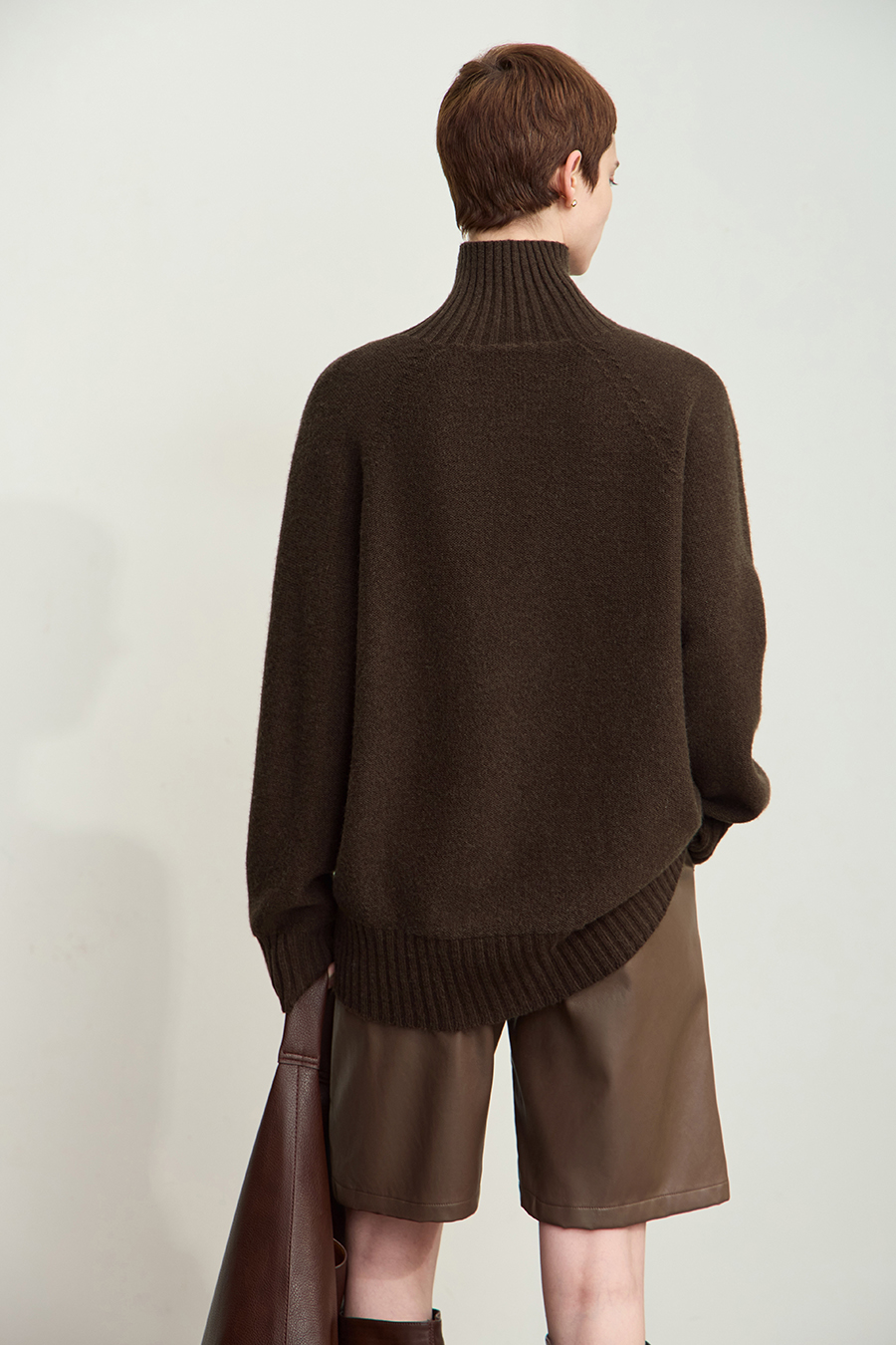 Seamless All-Wool Sweater|AMII-AMII.com