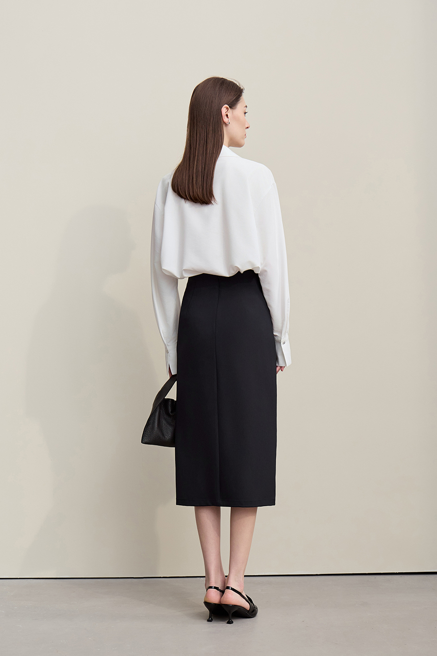 Slit Pencil Skirt|AMII-AMII.com