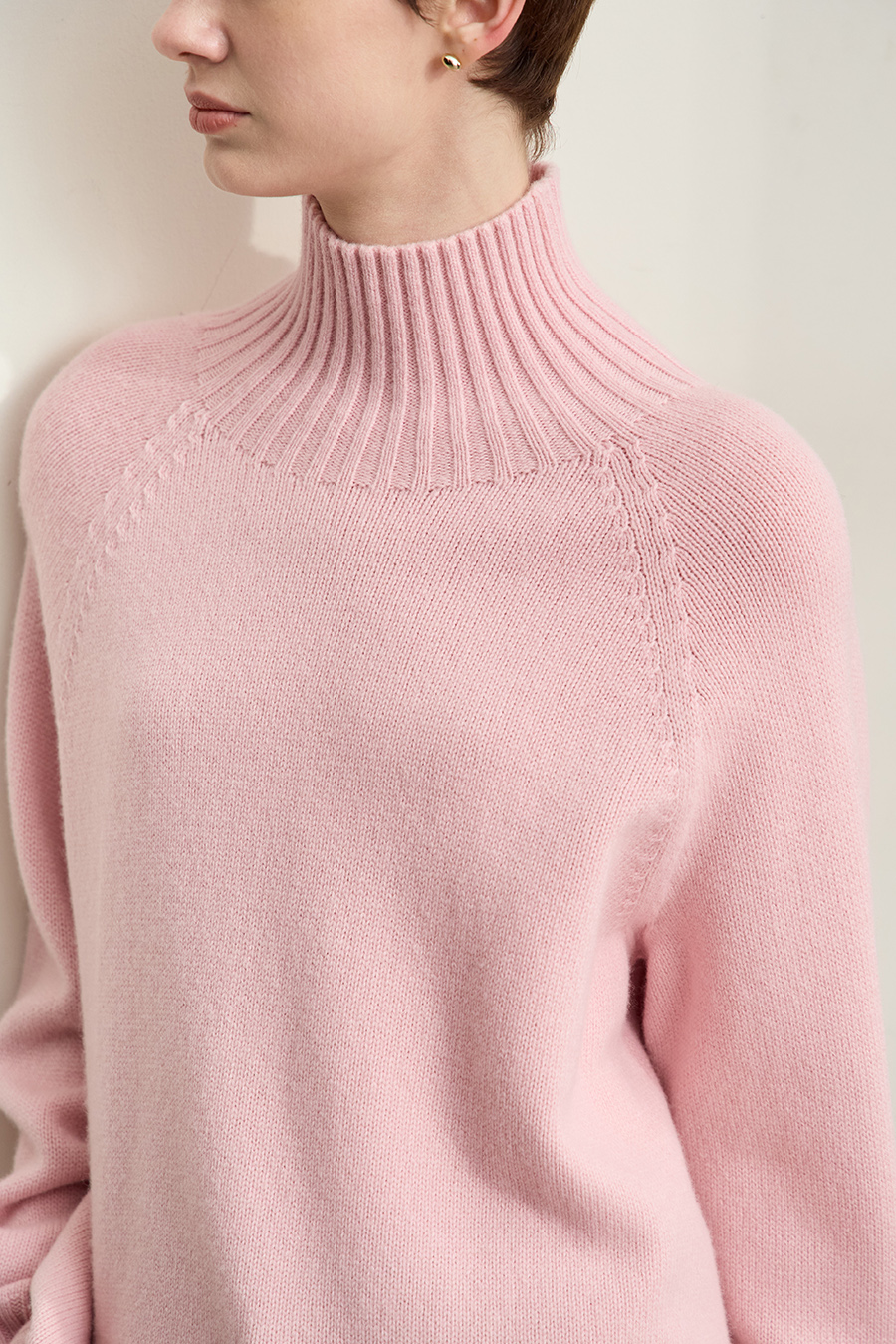 Seamless All-Wool Sweater|AMII-AMII.com