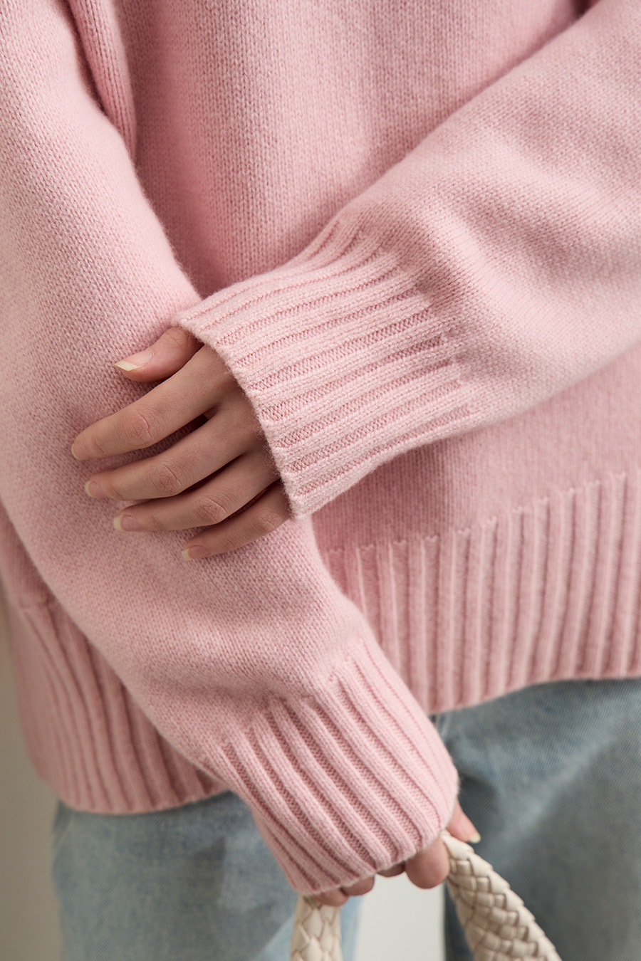 Seamless All-Wool Sweater|AMII-AMII.com