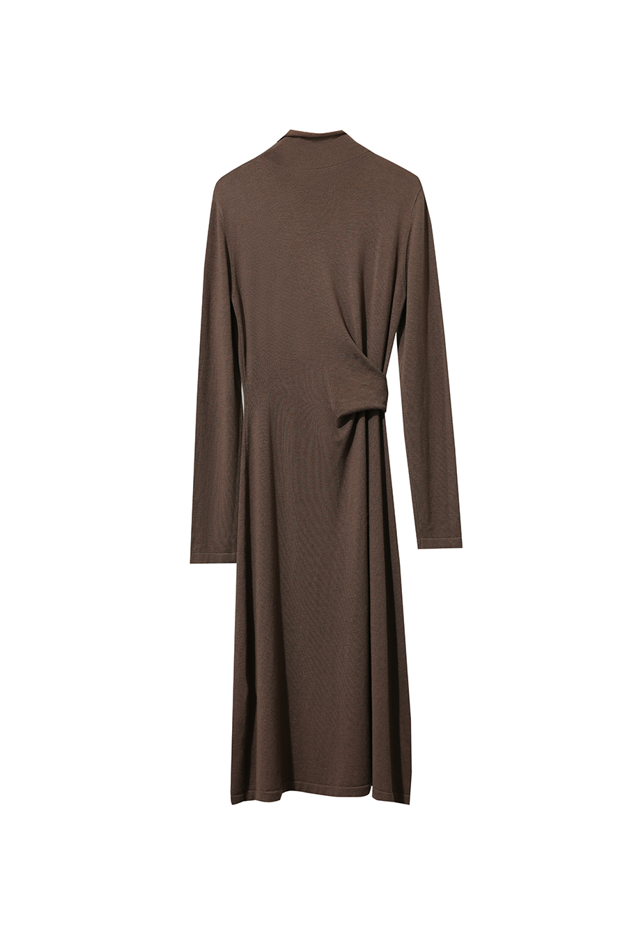 High Neck Tie - Waist Dress|AMII-AMII.com