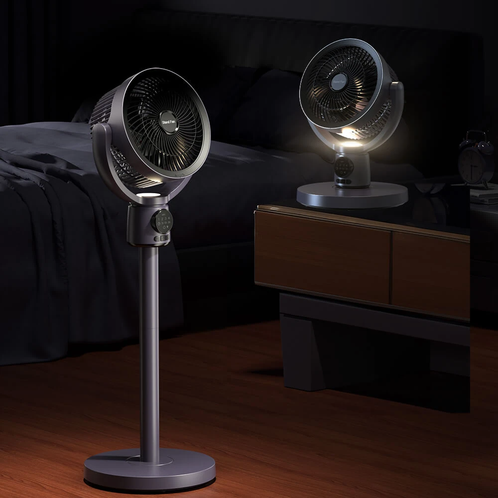 2-in-1 Stand- und Tischventilator