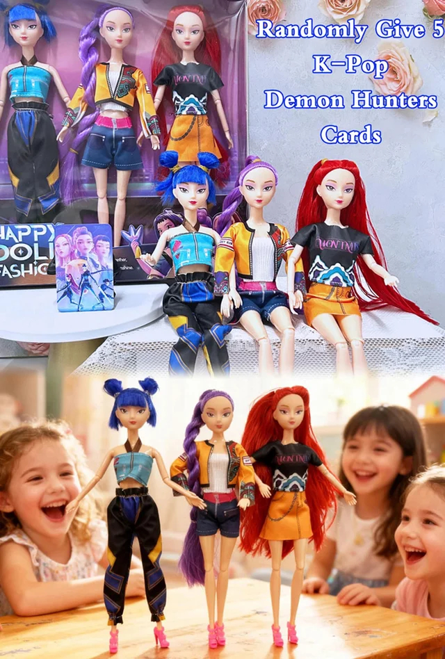 💥【Najlepiej sprzedający się produkt!!!】Pop Witch Hunter Girl Group Dolls