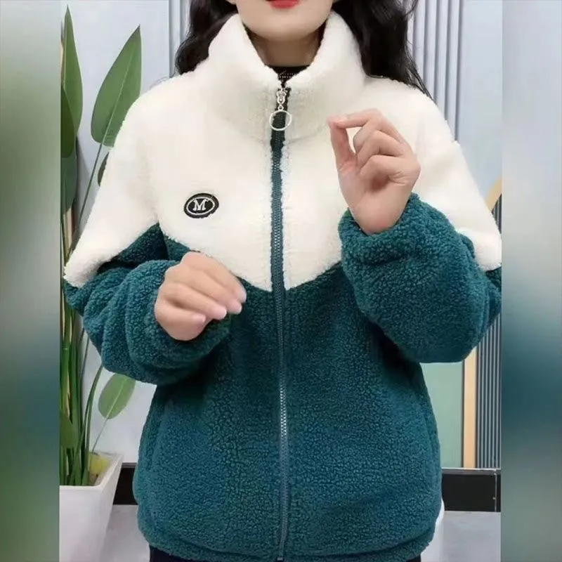 🔥🐏【M-4XL】Téli polárkabát, pamutkabát, megerősített báránygyapjú pamutkabát, meleg kabát