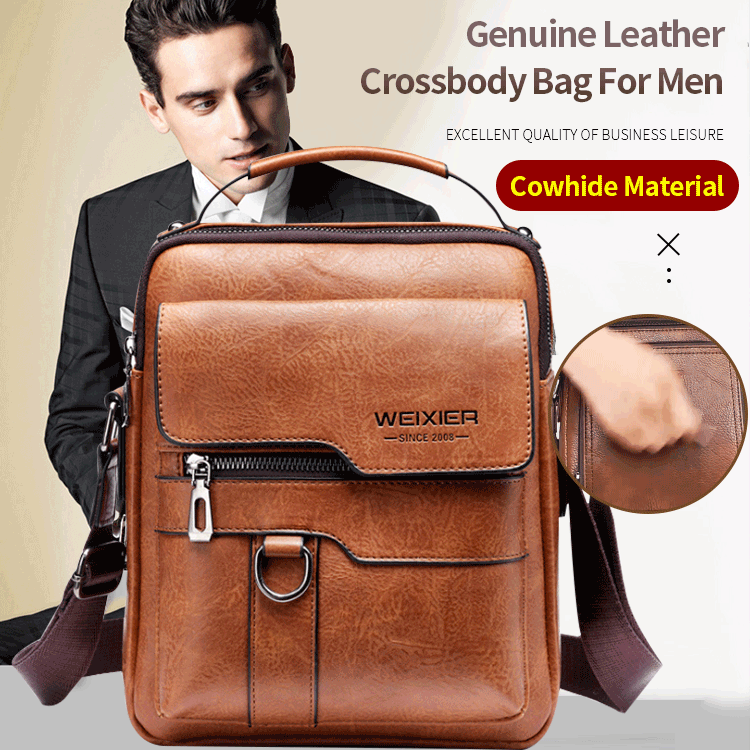 🔥🔥Új Oxford bőr férfi válltáska