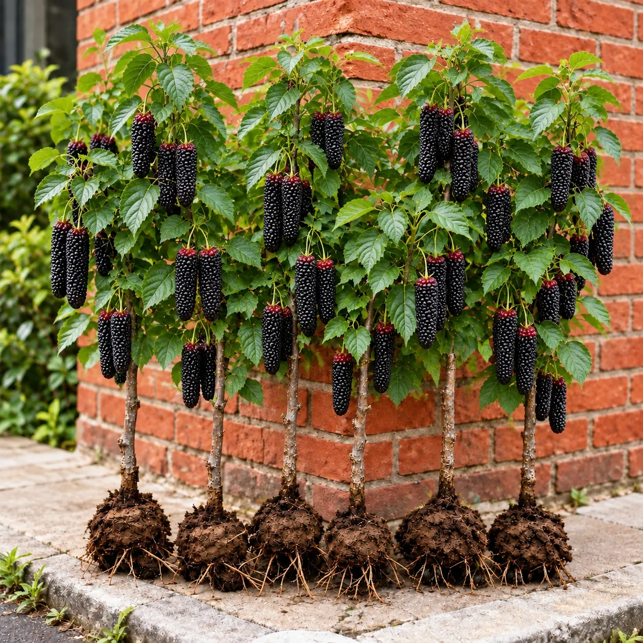 🌳Ritka óriás vörös és fekete eperfa magok🌿