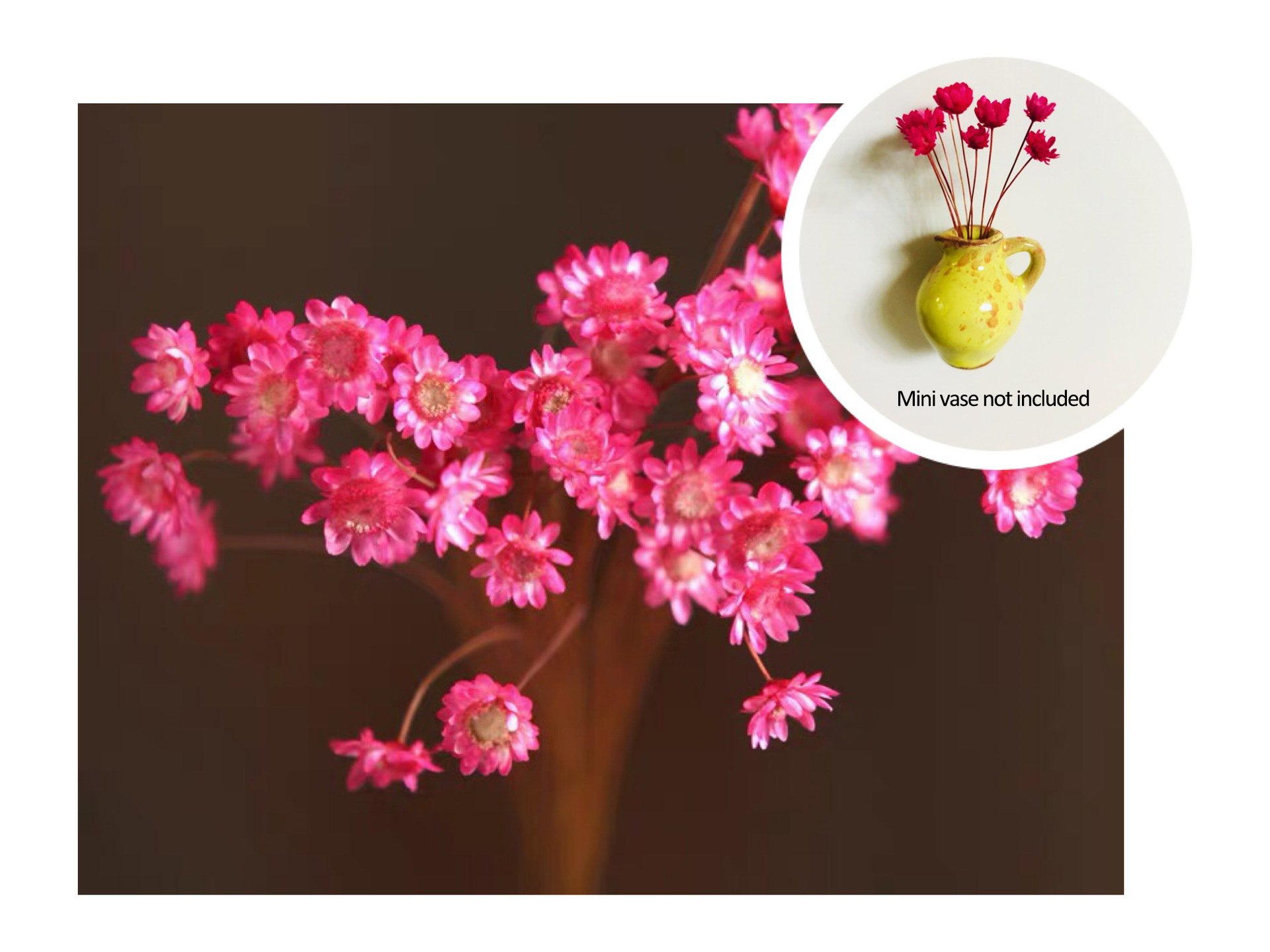 🎁Ранна Коледа🌸 - Мини керамичен магнит за хладилник с ваза