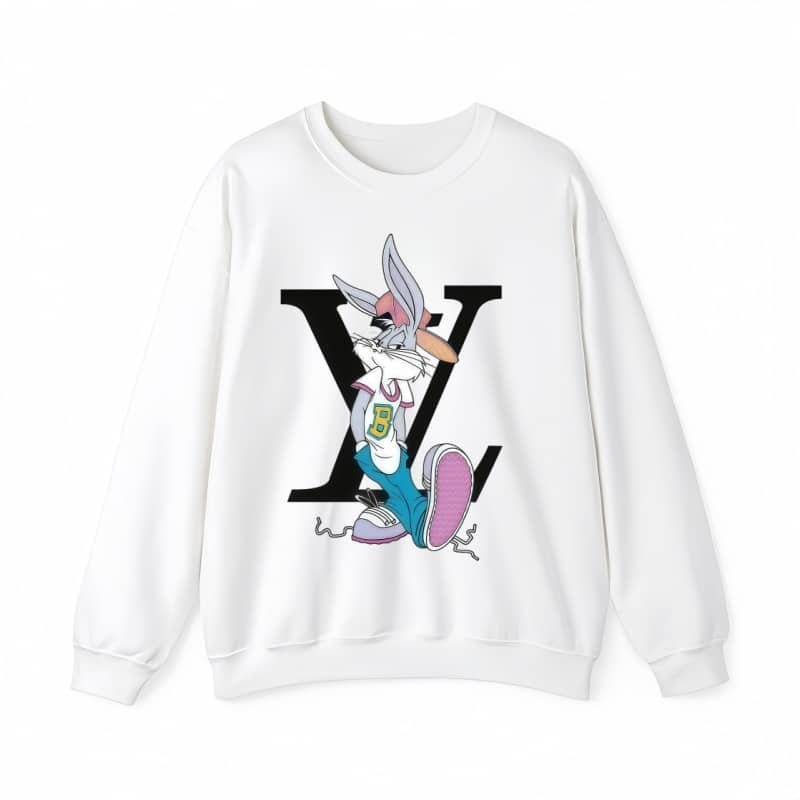 New Unisex Bunny Graphic Hoodie – 100% Cotton Vibrant Patterned Comfortable Streetwear street fall outfits,streetwear,y2k clothing,2000s outfits,outfits men,kpop demon hunters merch-teelabpro