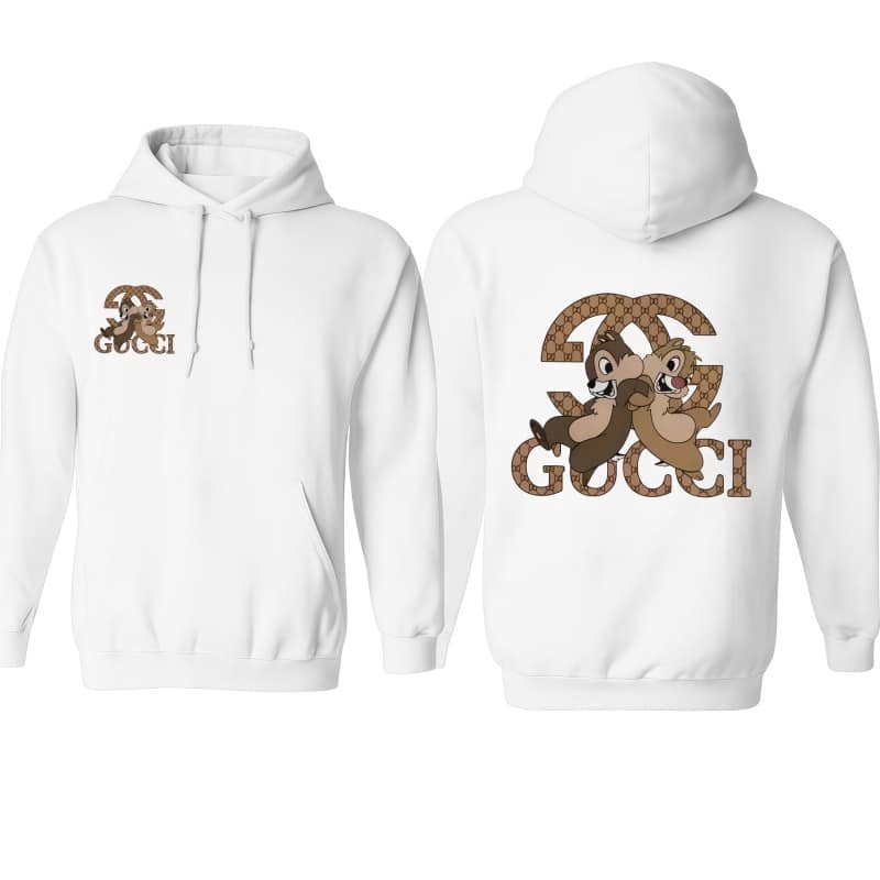 Cartoon Squirrel Double-Sided Graphic Unisex Hoodie – Stylish Casual Hooded Top for Daily Wear street fall outfits,streetwear,y2k clothing,2000s outfits,outfits men,kpop demon hunters merch-teelabpro