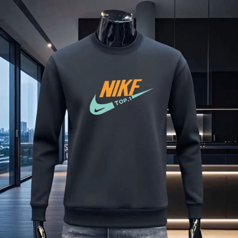 Men’s Selected Trendy Sweatshirt – Spring Autumn Winter Round Neck Loose Pullover Casual Couple Fashion Top fall outfits,streetwear,y2k clothing,2000s outfits,outfits men,kpop demon hunters merch,plus size fall outfits,fits,graphic hoodies street-teelabpro