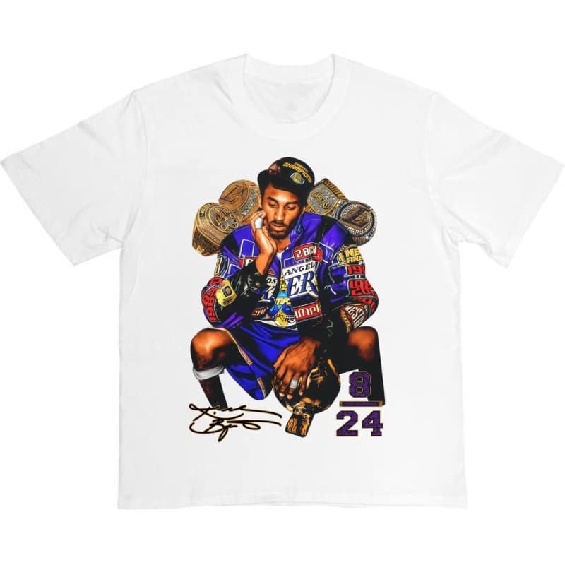 New Unisex Round-Neck T-Shirt – 100% Cotton Vibrant Sports Legend Graphic Soft Casual Crewneck for Men’s Spring Summer Street Style street,graphic t-shirts,graphic tee,t shirts,oversized tshirt,shirts men-teelabpro