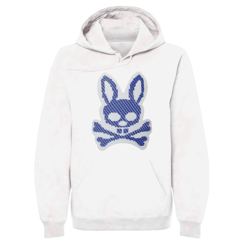 Trendy Couple Textured Skull Rabbit Graphic Hoodie – American High Street Men’s Spring Autumn Loose Casual Top street fall outfits,streetwear,y2k clothing,2000s outfits,outfits men,kpop demon hunters merch-teelabpro