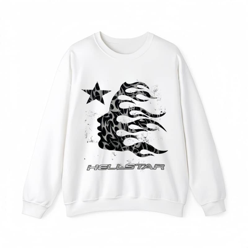 American High Street Graphic Crew Neck Sweatshirt – Fashionable Hooded Sweatshirt Styles-teelabpro