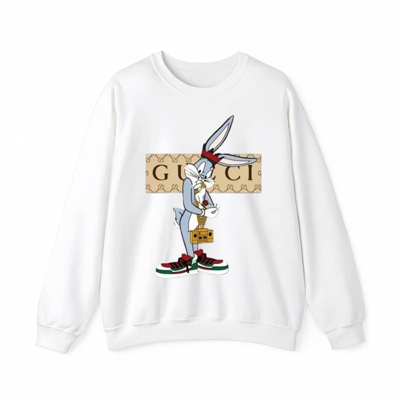 New Unisex Bunny & Pattern Graphic Hoodie – Comfortable Vibrant Streetwear with Double-Sided Design street fall outfits,streetwear,y2k clothing,2000s outfits,outfits men,kpop demon hunters merch-teelabpro