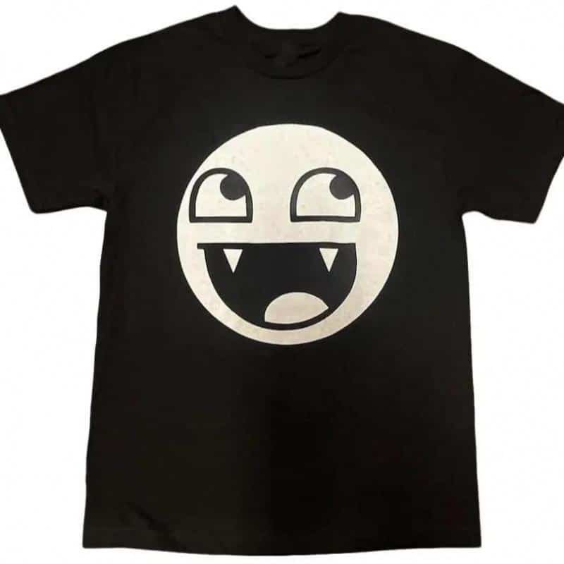 funny shirts Epic Face Vampire T Shirt, Grunge Y2K Emo Goth Roblox, Funny Meme Hot Topic Invader Zim Domo Kun Gains Parody, Unisex Crewneck Tee Menswear Man-teelabpro
