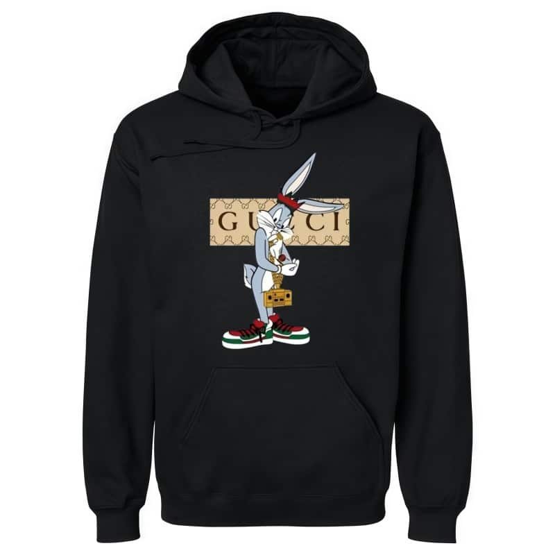 New Unisex Bunny Graphic Hoodie – Comfortable Vibrant Patterned Streetwear with Logo Design street fall outfits,streetwear,y2k clothing,2000s outfits,outfits men,kpop demon hunters merch-teelabpro