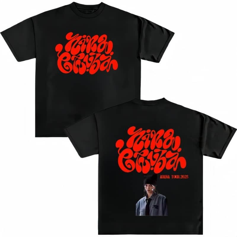 Unisex Nina Chuba 2025 Tour Print T-shirt – Harajuku Style Quality Fashion Merchandise Same T-shirt street,graphic t-shirts,graphic tee,t shirts,oversized tshirt,shirts men,men’s graphic tees-teelabpro