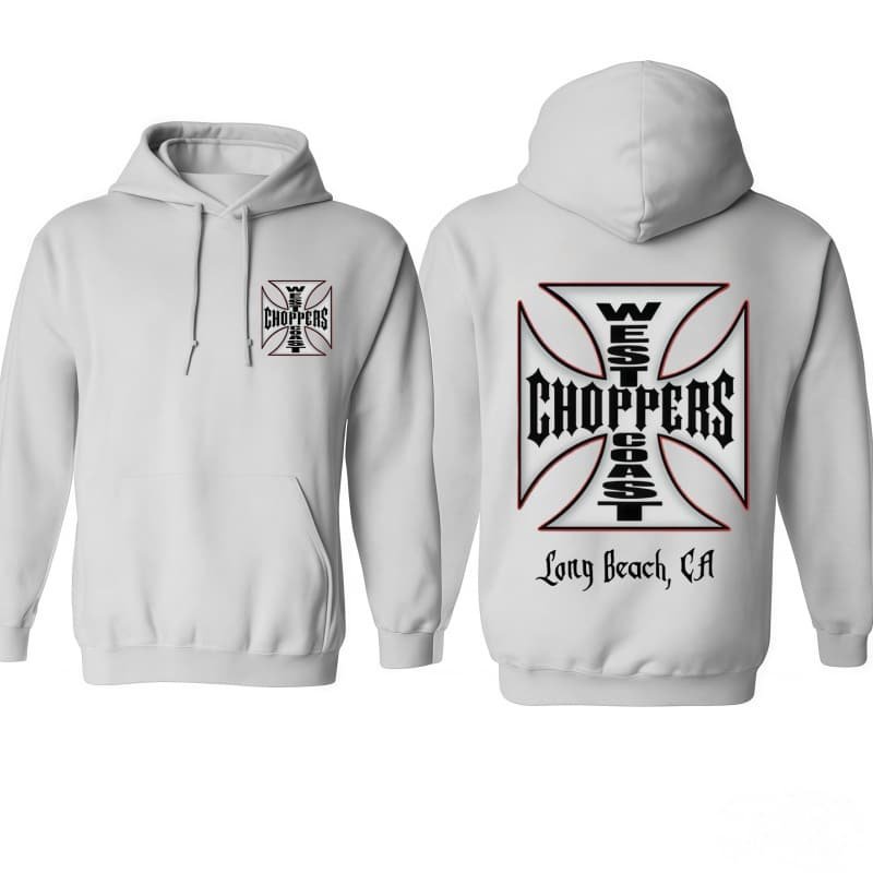 Unisex ‘West Coast Choppers’ Graphic Hoodie – Bold Street Style Top for All Seasons street fall outfits,streetwear,y2k clothing,2000s outfits,outfits men,kpop demon hunters merch,plus size fall outfits 2025,fits,graphic hoodies-teelabpro