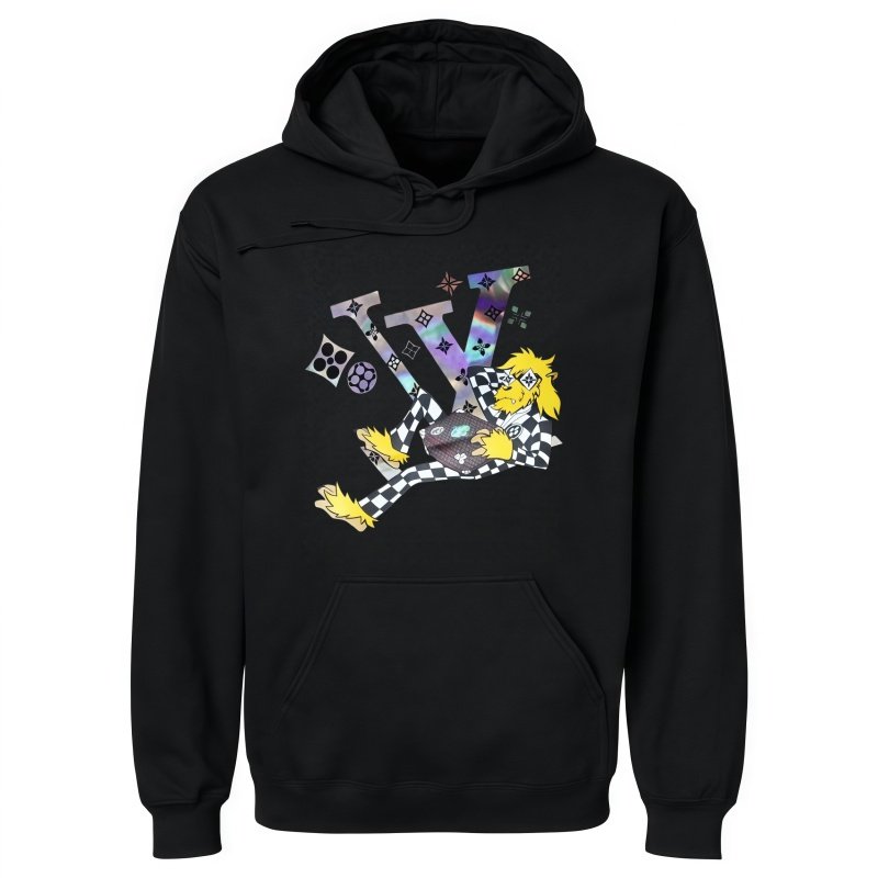Cartoon Graphic Hooded Sweatshirt – Fashionable Style, Pair with Sweatshirt and Hoodie Combo