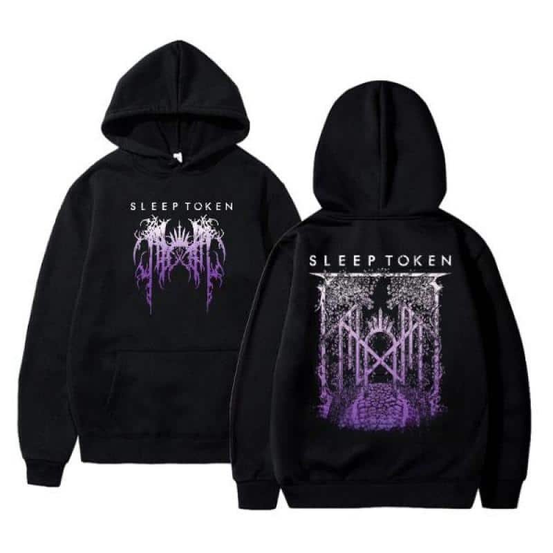 Unisex Sleep Token Silly Purple 2-Sides Hoodie – Concert New Song Merch Graphic Streetwear Sweatshirt street fall outfits,streetwear,y2k clothing,2000s outfits,outfits men,kpop demon hunters merch-teelabpro