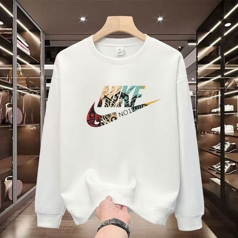 Selected Trendy Men’s Sweatshirt – Spring Autumn Winter Round Neck Loose Pullover Casual Couple Base Top pumpkin patch outfit,emo outfits,nashville outfits,fall outfit,country stuff for men street-teelabpro