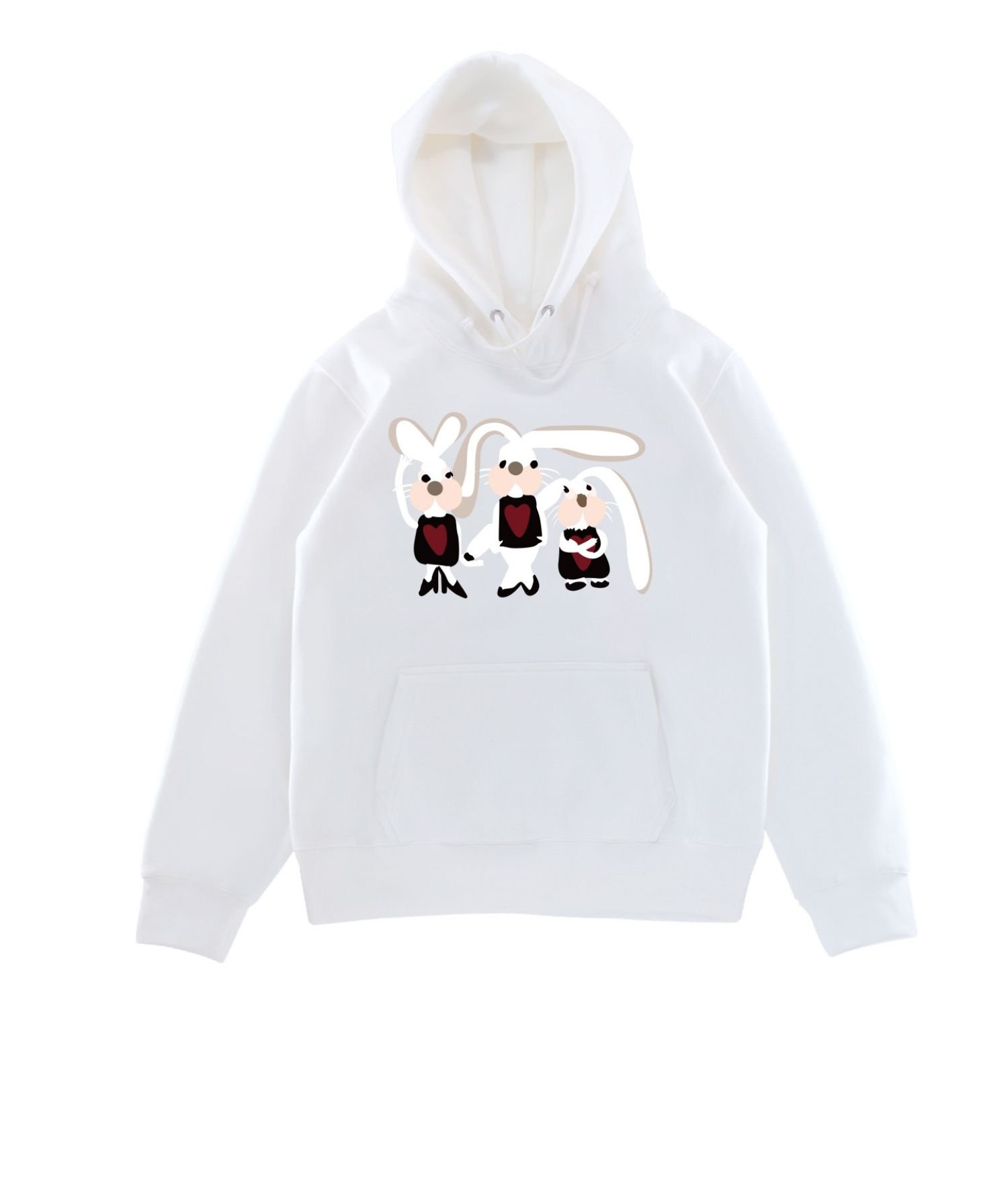American High Street Cartoon Rabbit Graphic Hoodie – Men’s Spring Autumn Trendy Couple Loose Casual Top street fall outfits,streetwear,y2k clothing,2000s outfits,outfits men-teelabpro
