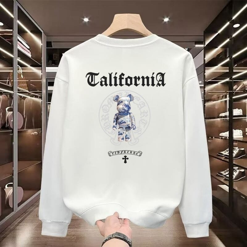 New Men’s Mature Cool Sweatshirt – Spring Autumn Winter Hot Fashion Trend Loose Round Neck Pullover Base Shirt street fall outfits,streetwear,y2k clothing,2000s outfits-teelabpro