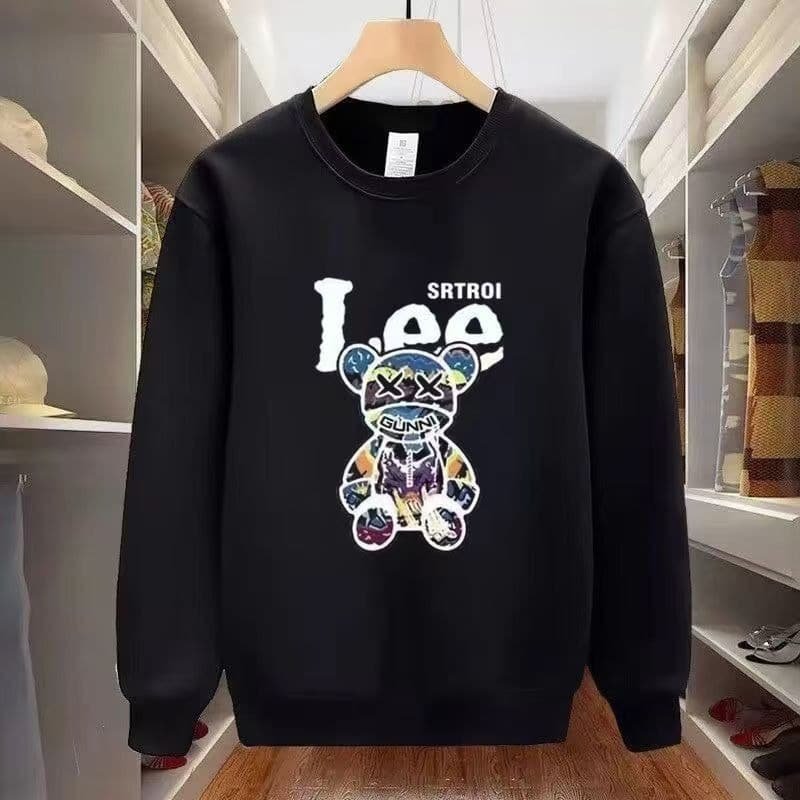Collaboration Autumn Winter Sweatshirt – Men’s Casual Round Neck Printed Warm Streetwear Y2K 2000s Kpop Graphic Top street fall outfits,streetwear,y2k clothing,2000s outfits,outfits men,kpop demon hunters merch-teelabpro