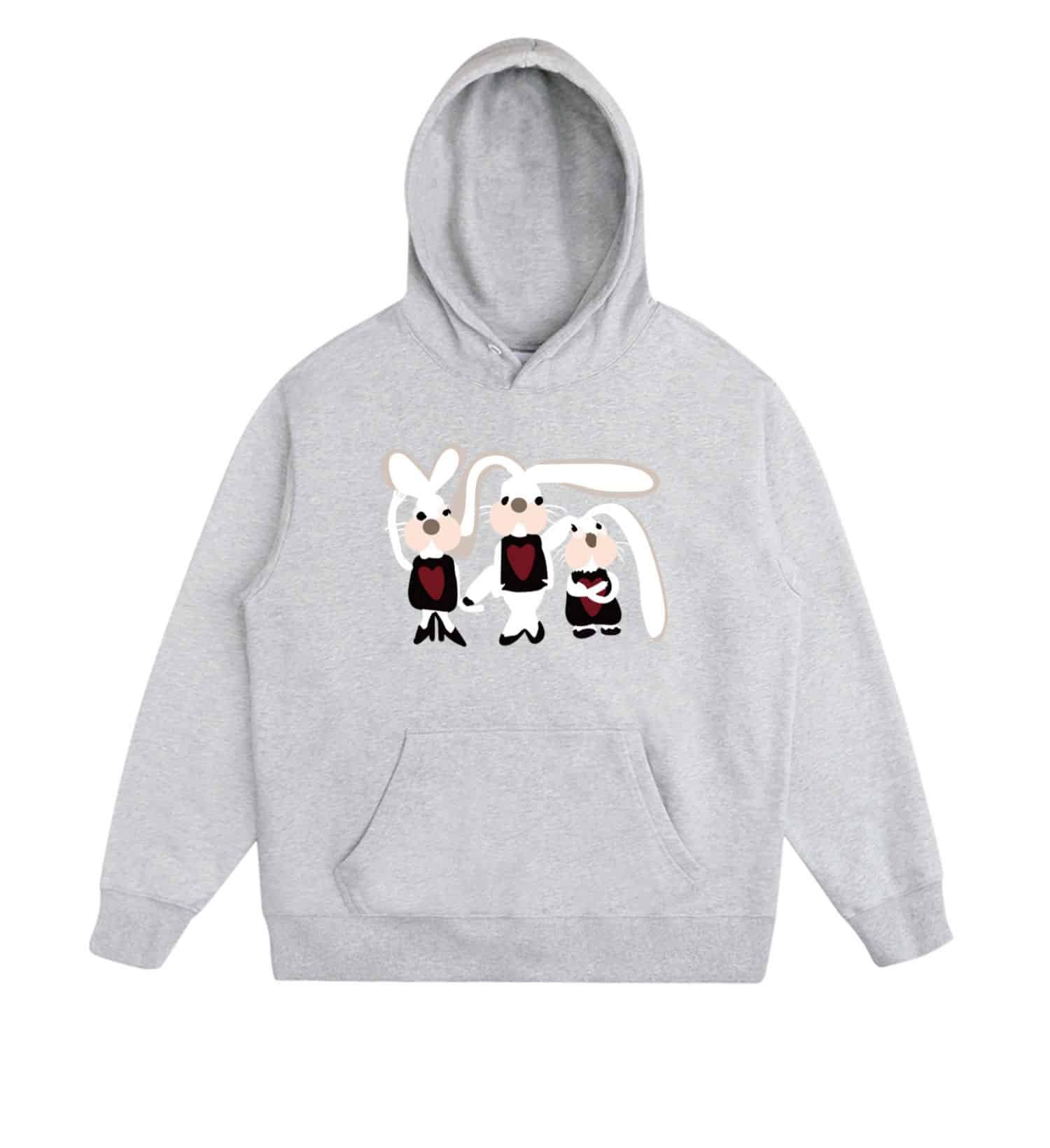 American High Street Cartoon Rabbit Graphic Hoodie – Men’s Spring Autumn Trendy Couple Loose Casual Top street fall outfits,streetwear,y2k clothing,2000s outfits,outfits men-teelabpro
