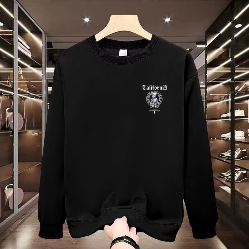 New Men’s Mature Cool Sweatshirt – Spring Autumn Winter Hot Fashion Trend Loose Round Neck Pullover Base Shirt street fall outfits,streetwear,y2k clothing,2000s outfits-teelabpro