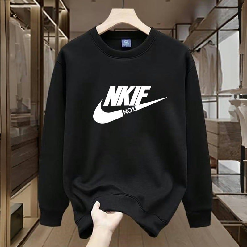 Men’s Selected Trendy Sweatshirt – Spring Autumn Winter Round Neck Loose Pullover Casual Couple Base Shirt street fall outfits,streetwear,y2k clothing,2000s outfits,outfits men,kpop demon hunters merch-teelabpro