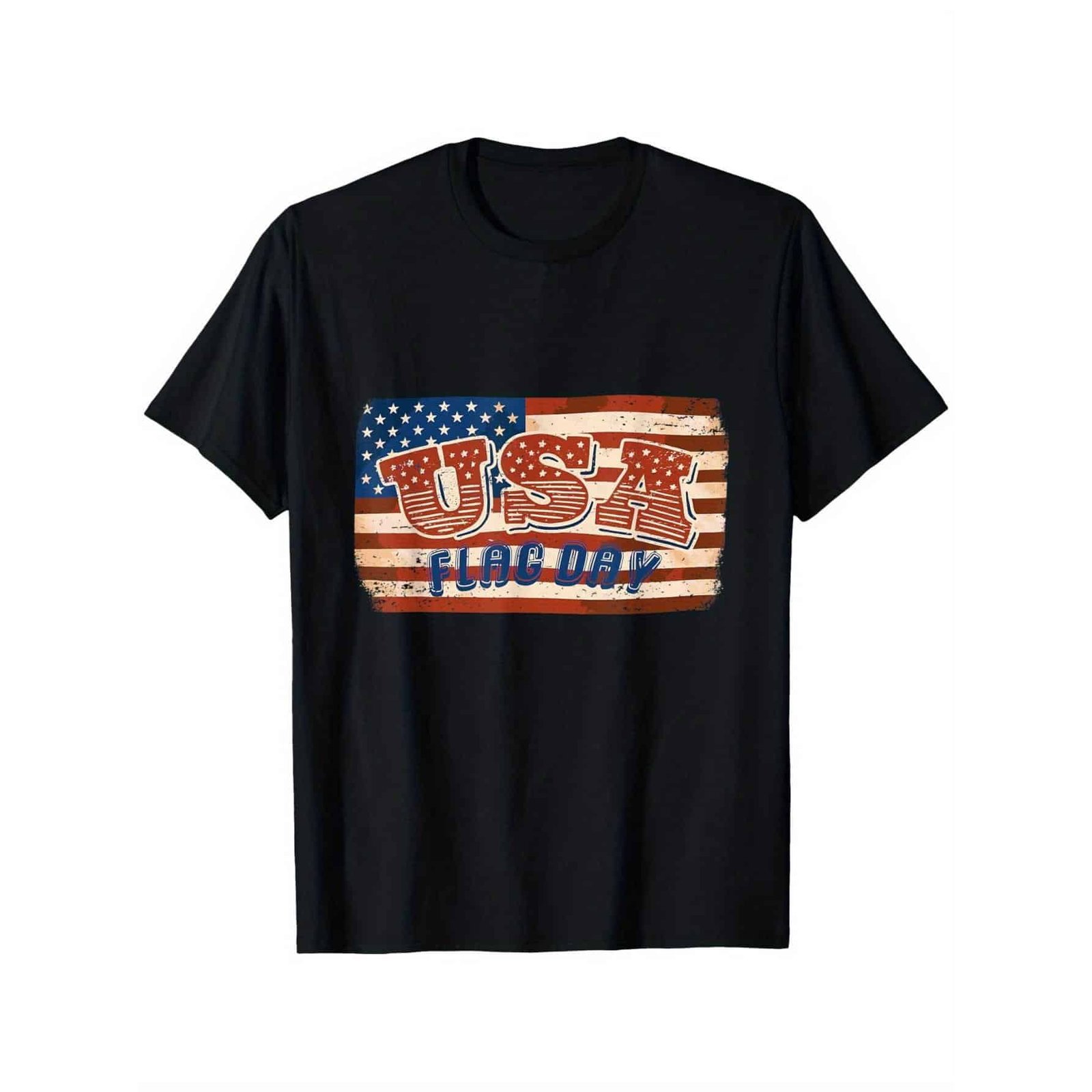T-Shirt for USA Flag Day: Vintage-Style American Flag Graphic with Festive Typography for a Patriotic Vibe. Perfect for Chalino, Fleetwood Mac Music Fans! Breathable Cotton, Ideal for Daddy Shower Outfits. Unisex Best Dads Casual Men’s Crew Neck Short Sle-teelabpro