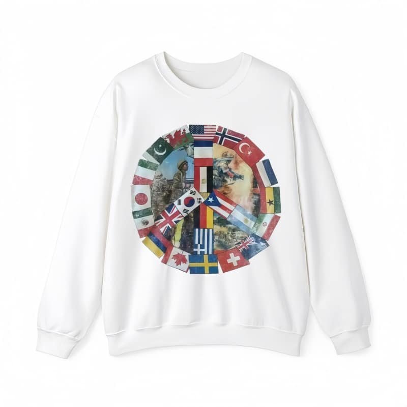 High Quality Heavyweight Oversized Men’s Hoodie – DTG Printed Global Peace Flag Design Hip Hop Streetwear Style street fall outfits,streetwear,y2k clothing,2000s outfits,outfits men,kpop demon hunters merch-teelabpro