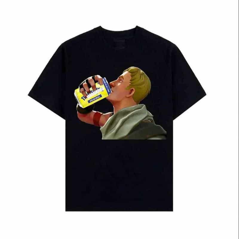 F0rtnite Beer T...Tea Shirt – Vintage Oversized Graphic Tee for Casual Streetwear