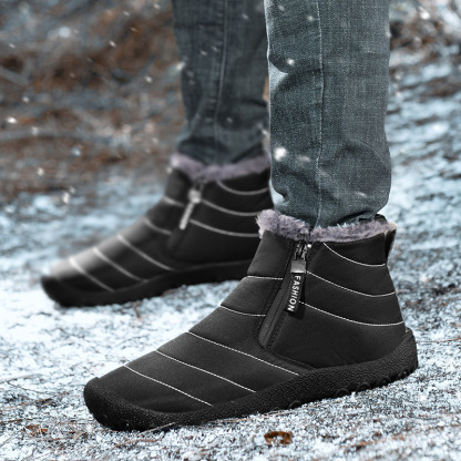 (🔥50% de descuento por tiempo limitado⏰) Zapatos ortopédicos cálidos de invierno, suaves y cómodos, soporte fuerte🦶 - impermeables y antideslizantes❄, caminar es fácil y gratuito.