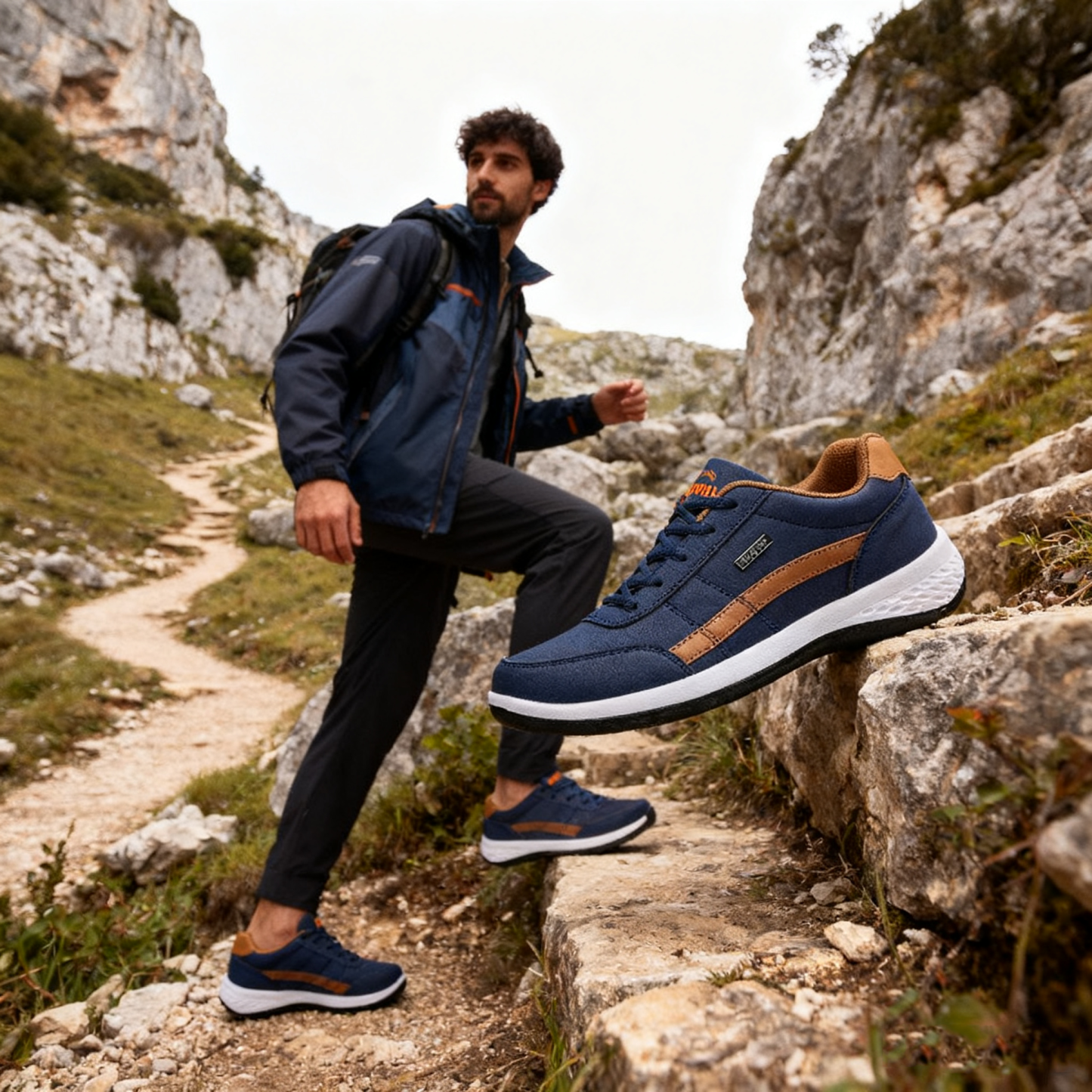 (🔥Sconto del 50% per un periodo limitato - non lasciartelo sfuggire) - Scarpe da ginnastica ortopediche morbide e comode (supporto dell'arco plantare - impermeabili e antiscivolo)