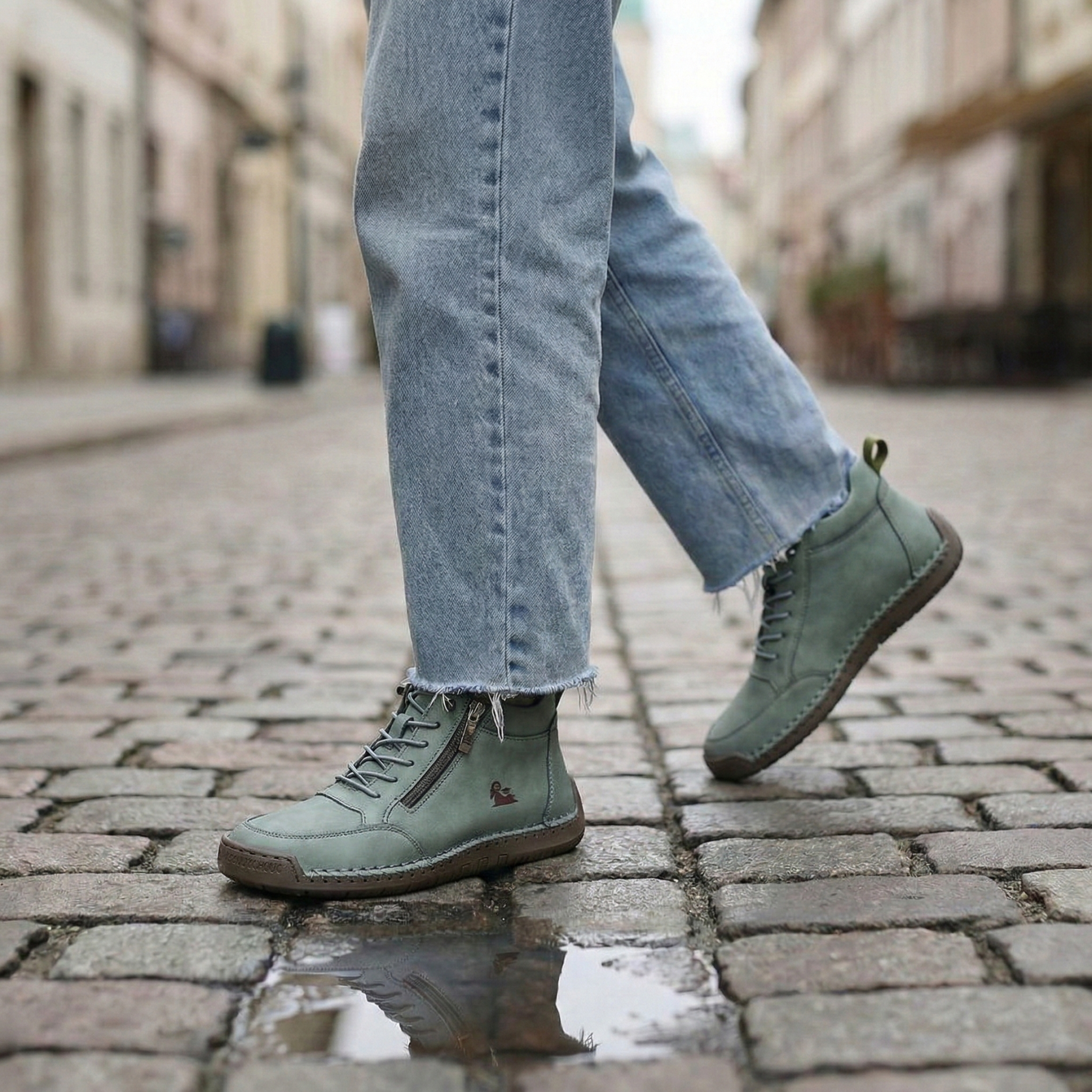 zapatos de cuero 41640