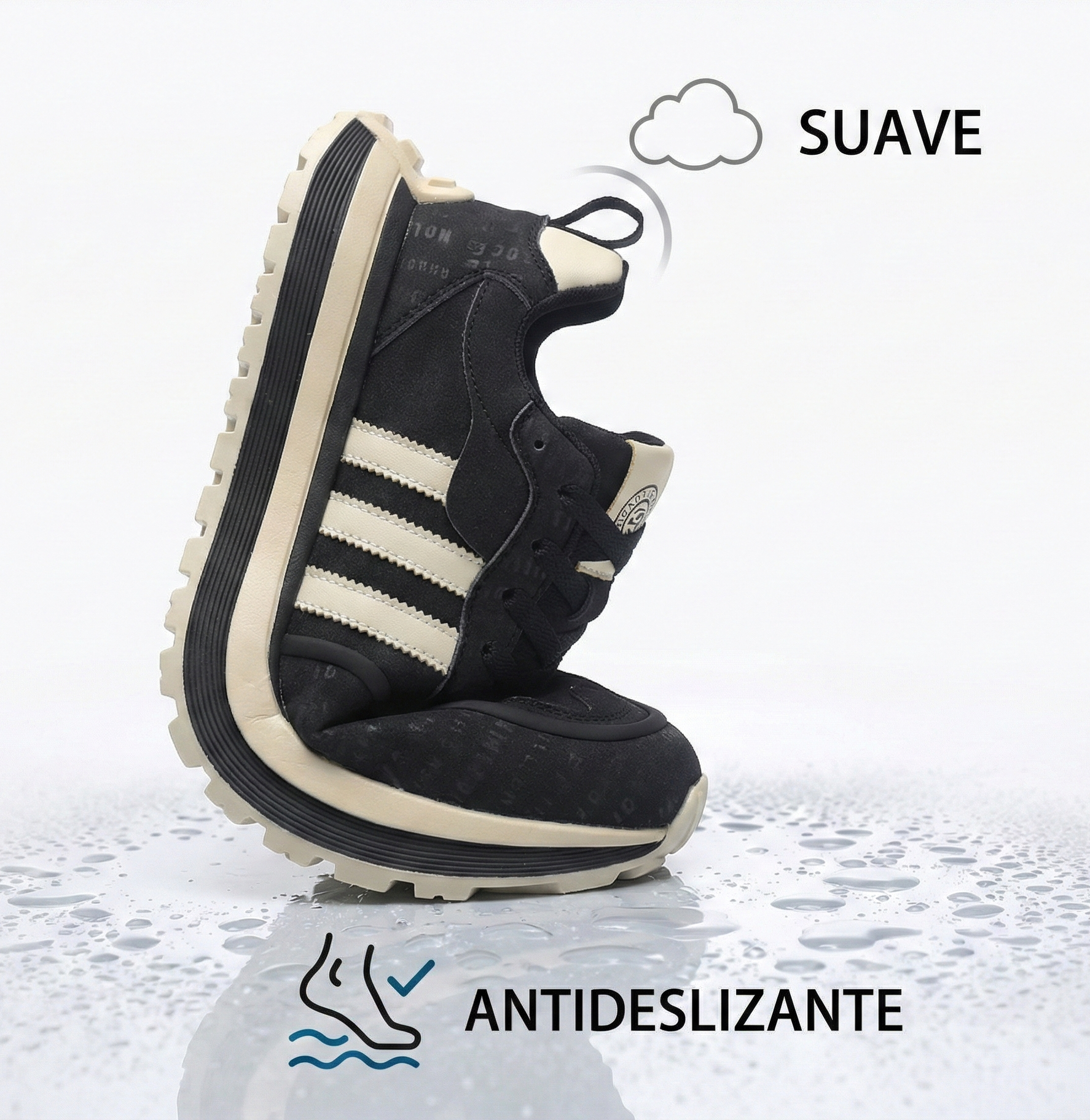 (🔥¡Último día! ¡50% de descuento! ¡No te lo pierdas!⏰)Zapatillas Casual "Retro Comfort" – Amortiguación Multicapa y Suela Antideslizante de Alto Agarre - Diseño ergonómico