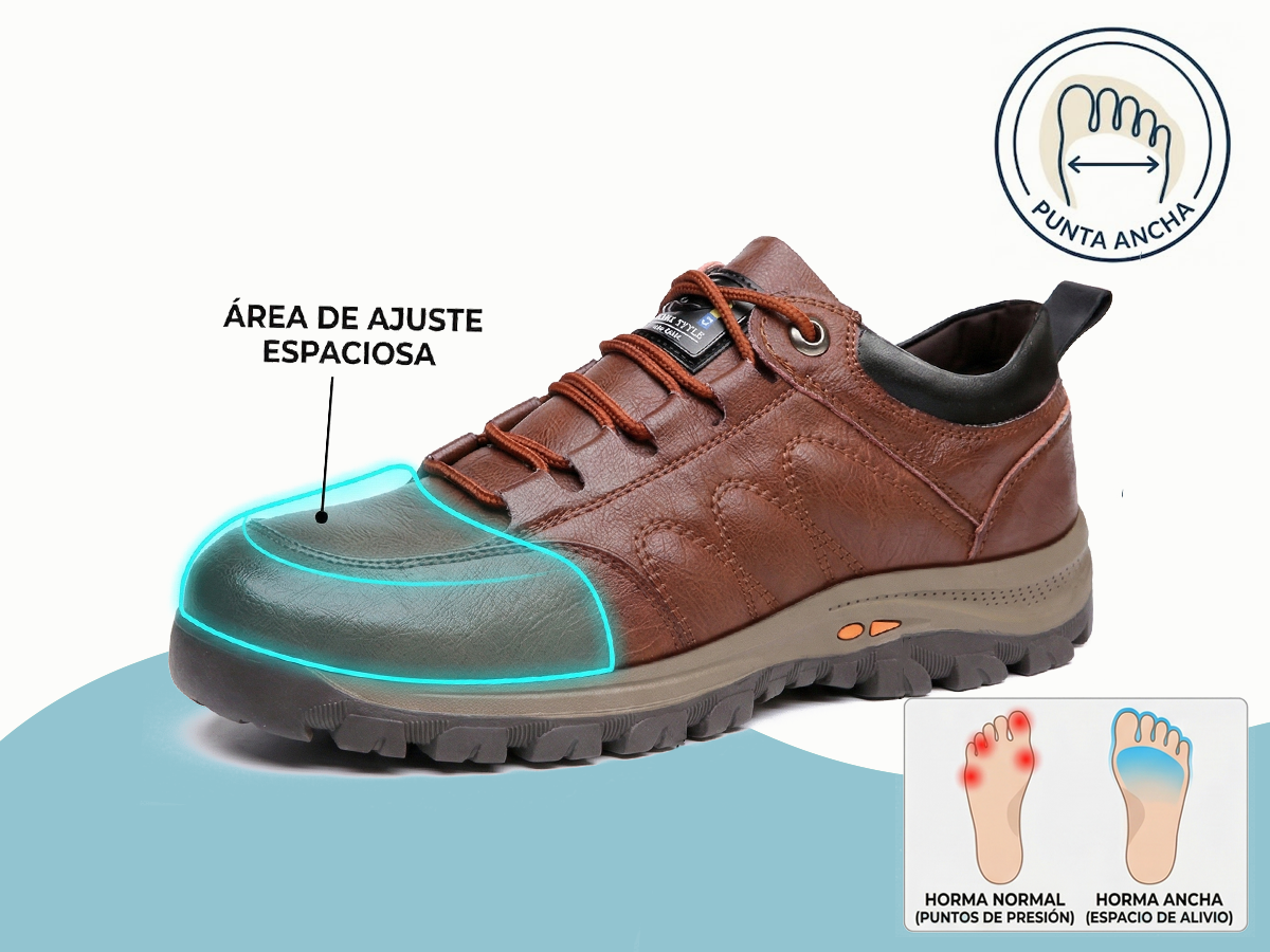 Breite Zehenbox Highlighting