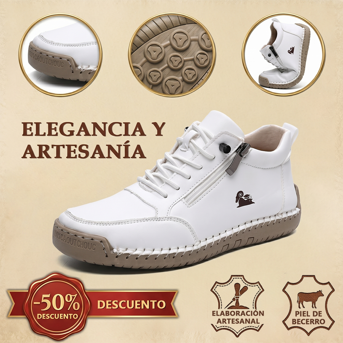 zapatos de cuero 41640
