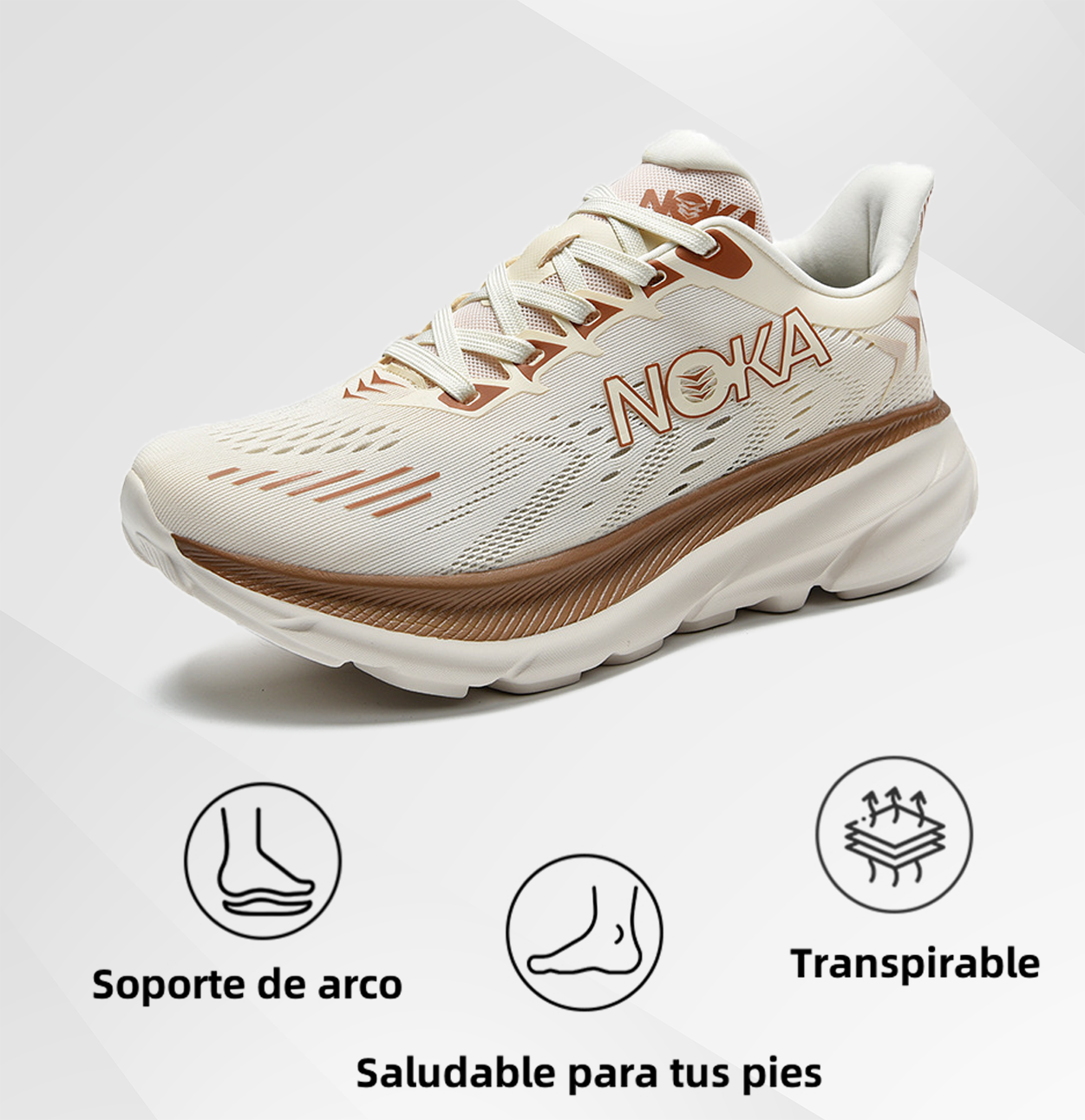 (🔥¡Último día! ¡50% de descuento! ¡No te lo pierdas!)⏰ Zapatos deportivos ortopédicos diseñados ergonómicamente para aliviar el dolor de espalda, articulaciones y pies.