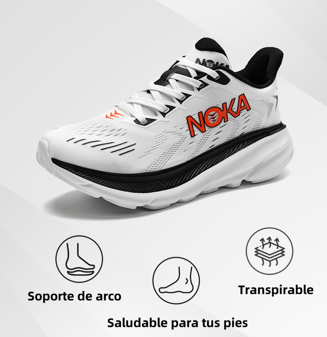 (🔥¡Último día! ¡50% de descuento! ¡No te lo pierdas!)⏰ Zapatos deportivos ortopédicos diseñados ergonómicamente para aliviar el dolor de espalda, articulaciones y pies.