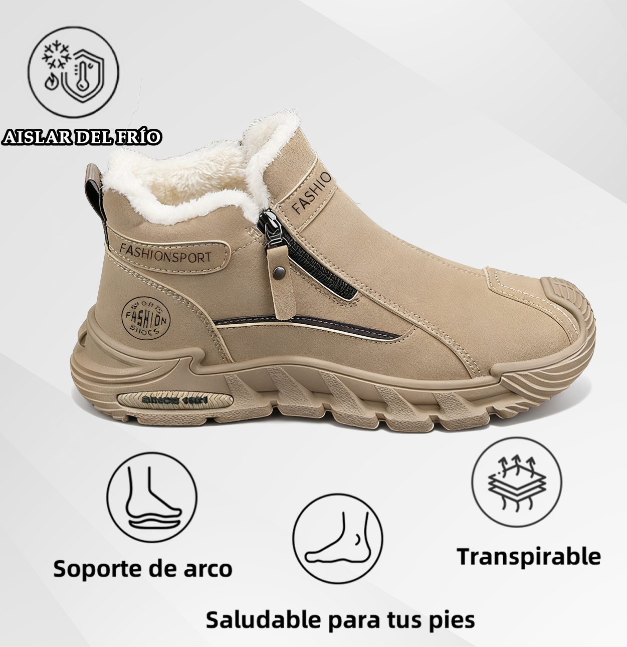 (⏰50% de descuento por tiempo limitado) Zapatos ortopédicos de gamuza para hombre, 👞 cosidos a mano, cómodos y antideslizantes ✅ Soporte de arco - Caminata cómoda