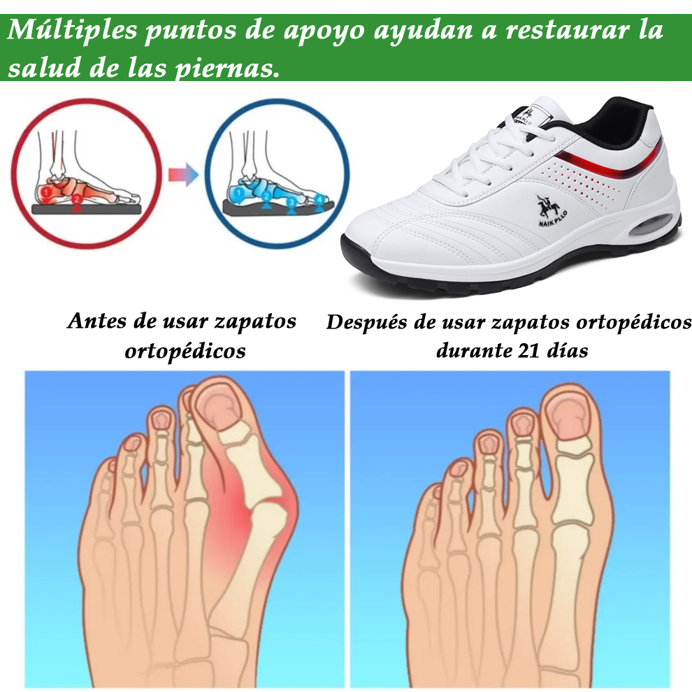 (🔥¡50% de descuento hoy, no te lo pierdas!) ⏰ - ¡Calzado deportivo ortopédico cómodo! Diseño ergonómico, antideslizante y con amortiguación (para mayor libertad de movimiento).