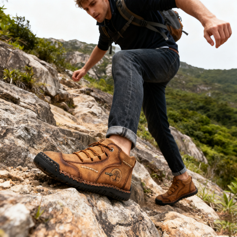 (🔥 Sconto del 50% - non lasciartelo sfuggire) Scarpe in pelle di vitello premium - Scarpe ortopediche - 👞 (Supporto dell'arco plantare per una camminata più facile)