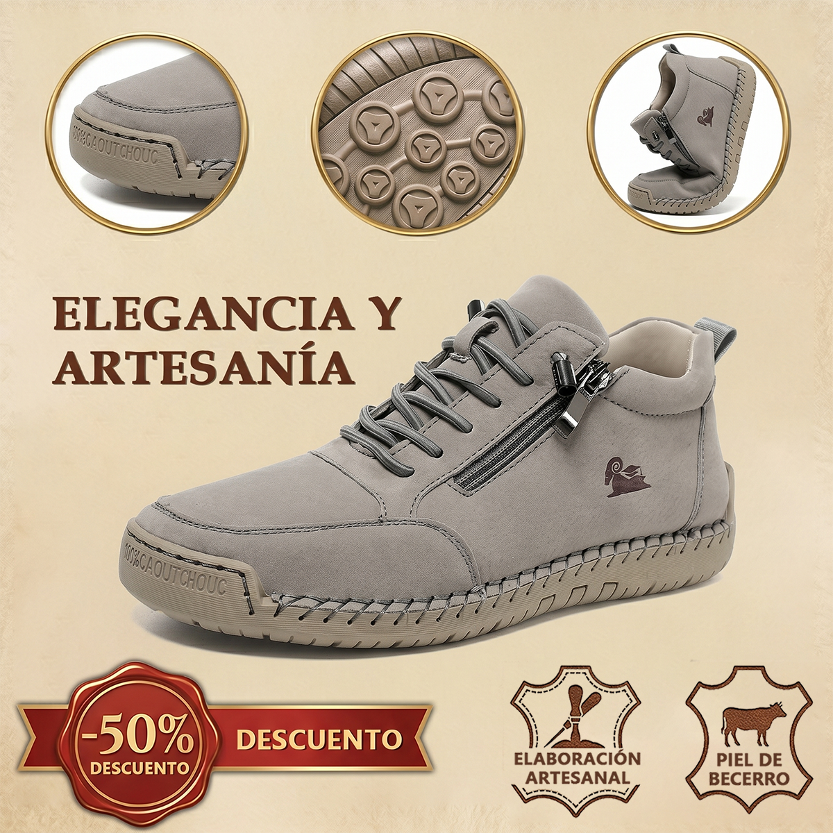 zapatos de cuero 41640