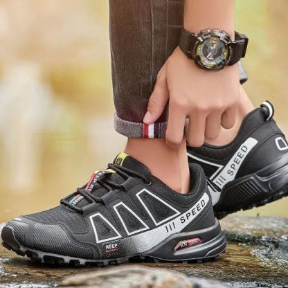 🔥 ¡50% MENOS! Zapatos Ortopédicos de Senderismo:Elimina el Dolor de Pies (Diseño ergonómico & Antideslizantes & Unisex)