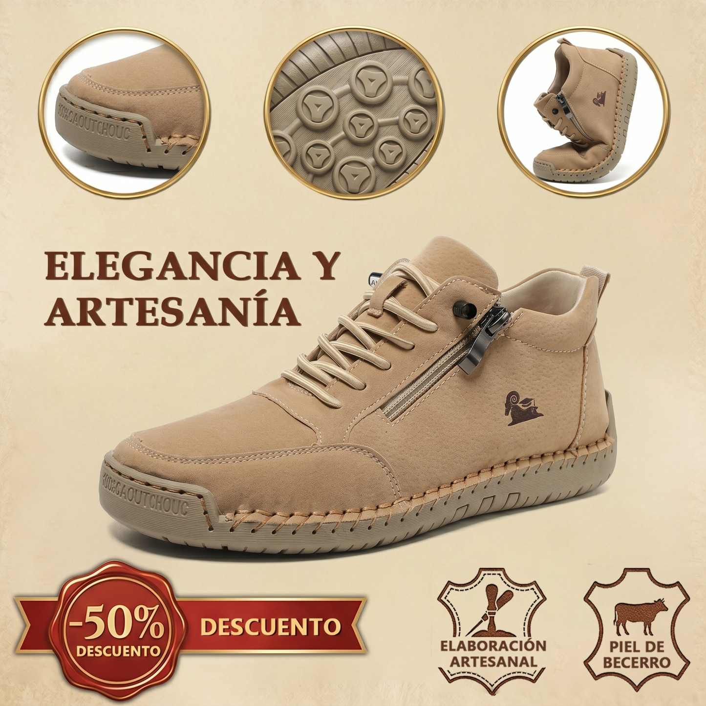 zapatos de cuero 41640