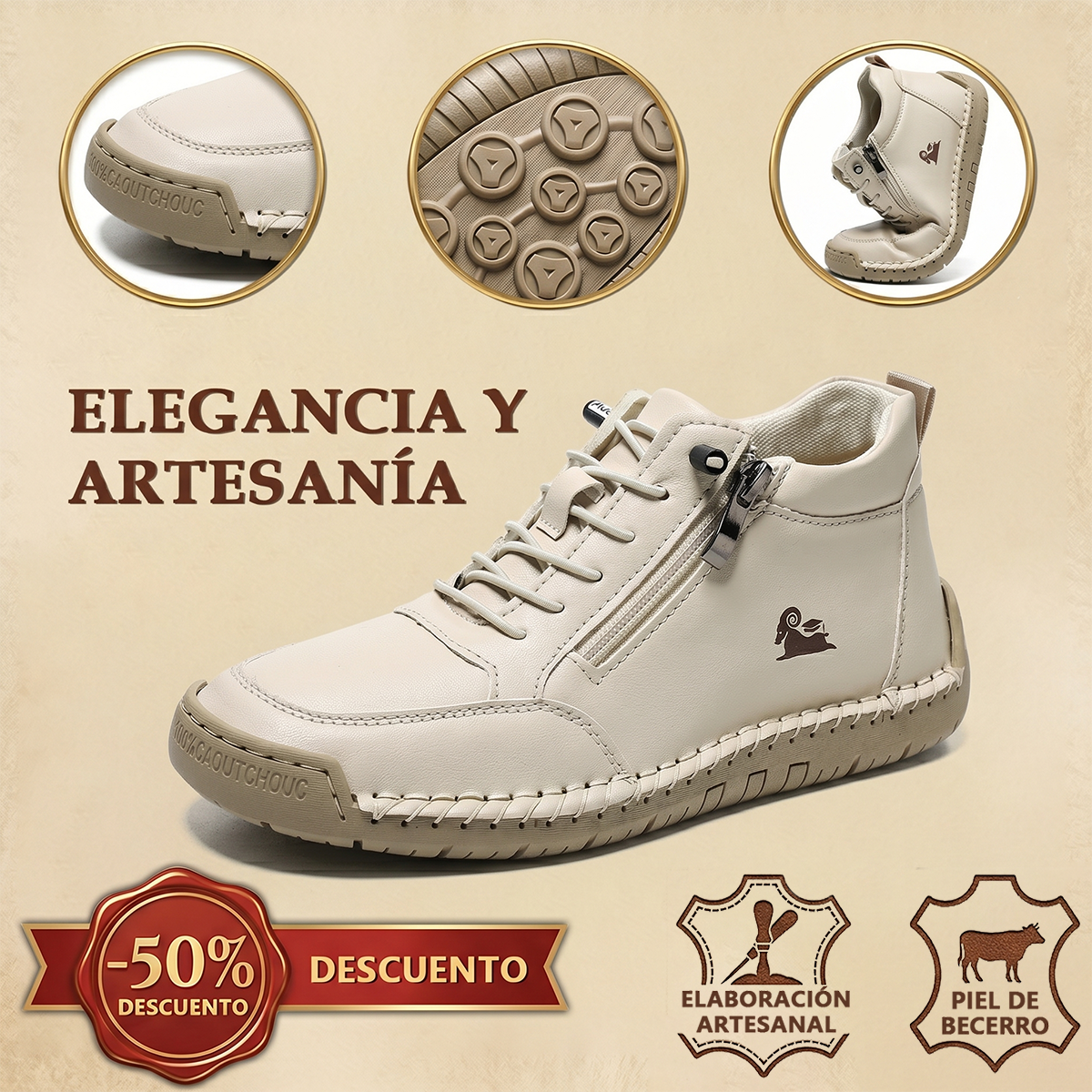 zapatos de cuero 41640