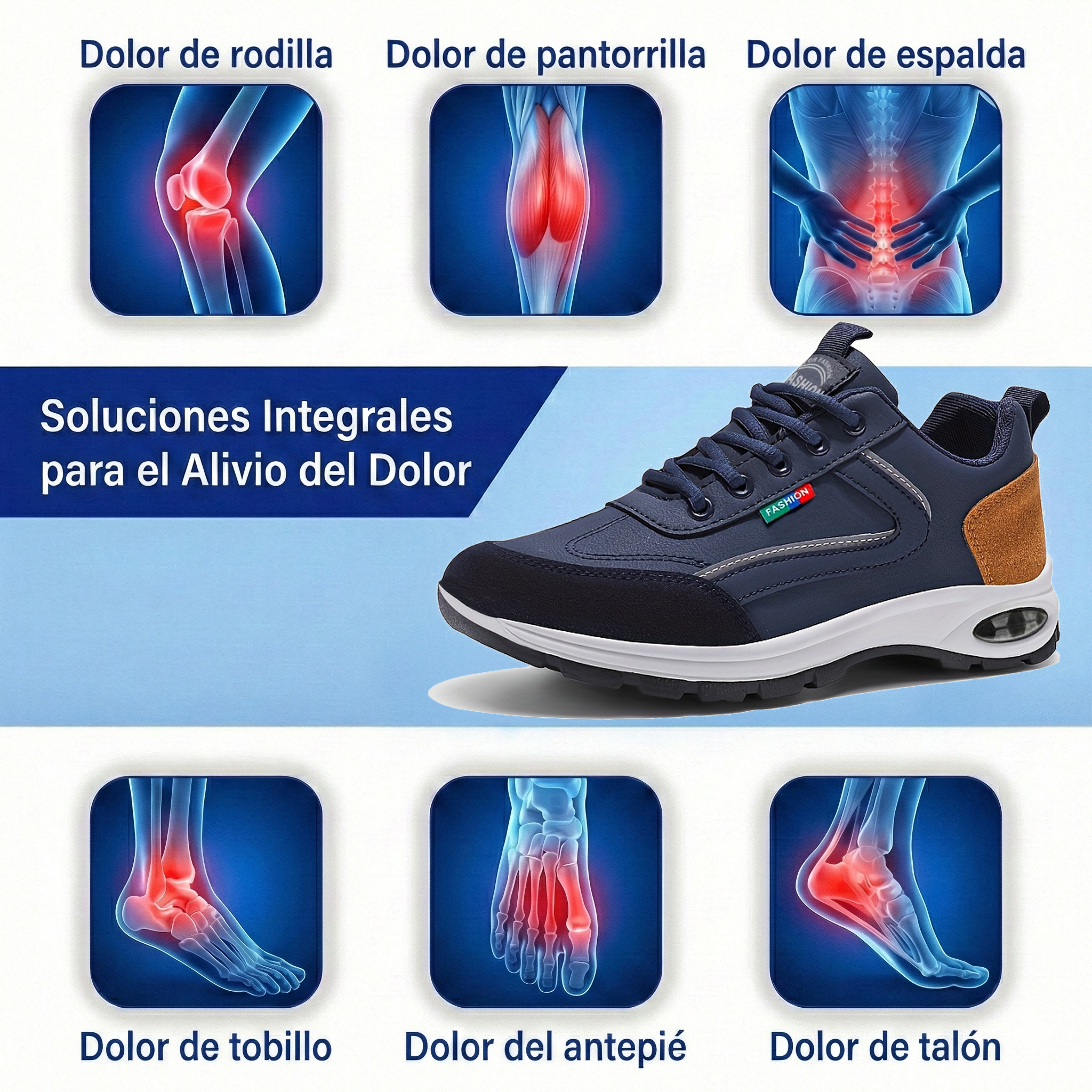 (🔥50% de descuento hoy - ¡No te lo pierdas!)Zapatillas Deportivas Hombre Casual – Zapatos Transpirables y Ligeros con Amortiguación de Aire – Calzado de Moda Antideslizante para Caminar y Uso Diario